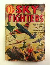 Sky Fighters Pulp Jan 1942 Vol. 26 #2 PR Low Grade picture