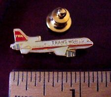 TWA TRANS WORLD AIRLINES BOEING L-1011 JET METAL & EPOXY RESIN 1 1/4