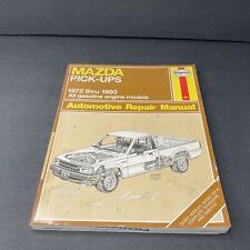 1972-1993 Mazda PickUps Haynes Automotive Repair Manual All Gasoline Engine Mode picture