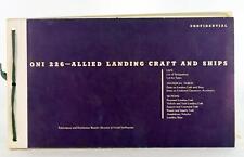 Division Of US Naval Intelligence 1944 ONI 226 Allied Landing Craft and Ships picture