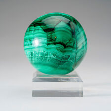 Genuine Polished Malachite Sphere (2.25 lbs) picture