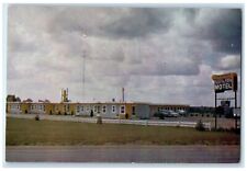 c1960 Beautiful Southlawn Motel Corner Adrian Michigan Vintage Antique Postcard picture
