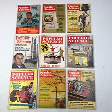 Vintage 1960s Popular Mechanics Magazines Lot of 9 Invent Technology Future picture