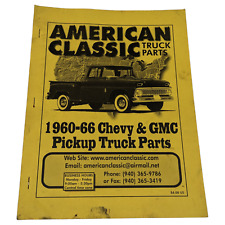 American Classic Truck Parts 1960-66 Chevy & GMC Pickup Program Book Catalog picture