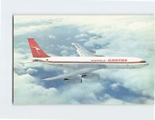 Postcard Qantas Boeing 707 picture