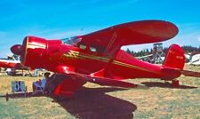 1997 35mm slide  1944 Beechcraft D17S StaggerWing   N-1178V picture