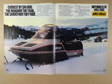 1981 Ski-Doo Snowmobiles Blizzard MX Everest L/C Citation SS vintage print Ad picture