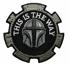 This is Way Embroidered Mandalorian Patch [Hook Fastener -TW7] picture