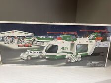 2001 Hess Helicopter With Motorcycle And Cruiser picture
