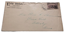 AUGUST 1894 ERIE RAILROAD NEW YORK & DUNKIRK RPO HANDLED ERIE HOTEL ENVELOPE picture