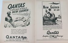 QANTAS Excellent Job Lot  10 x 1944 - 1946 Large Magazine Adverts 100% Genuine picture