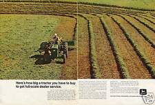 1969 2pg Print Ad of John Deere 1520 Farm Tractor picture