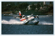 Vic BC Canada Postcard Air BC/Air Canada Connector DHC-6 Twin Otter 100 c1970's picture