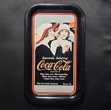 Vintage 1992 Coca-Cola Tray Metal Collectors Serving Tray Supremely Satisfying  picture