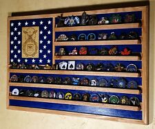 US Air Force Security Forces / Police challenge Coin Display Flag 36x 20 F-25 picture