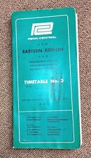 Penn Central 1969 Eastern Region Employee Timetable #3 picture