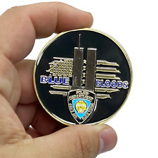 BL11-004 Blue Bloods 9/11 NEVER AGAIN September 11th 20th Anniversary NYPD Chall picture