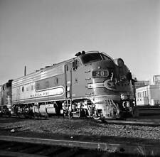 Atchison Topeka and Santa Fe Diesel Locomotive No. 20 Railway OLD PHOTO picture