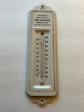 Thermometer Vintage 1940's Berwick, ME No Area Code, Pelletier Refrig Sales USA picture
