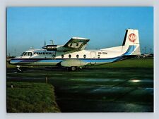 Aviation Airplane Postcard Cimber Air Airlines Denmark Aerospatiale 262A-30 J17 picture