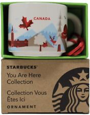 Starbucks You are Here Series Canada Ceramic Demitasse Ornament Mug, 2 Oz picture