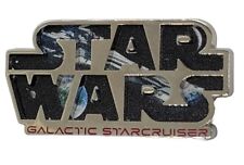 Disney Pin 2022 WDW Star Wars Logo w/Galactic Starcruiser Written LR New Ship picture