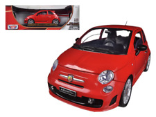 Fiat 500 Abarth Red 1/18 Diecast Model Car picture