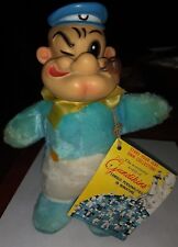 Rare original Disney Gund Gundikins Popeye the Sailor doll w/ tag 1950-60's era  picture