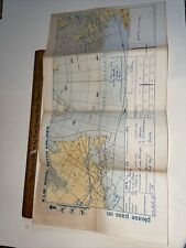 KLM WORLD Flight Path Map 1968 ROYAL DUTCH AIRLINES DC-8 Airplane picture