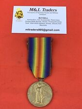 Original WWI British Victory Medal Named Engraved 1914 Empire picture