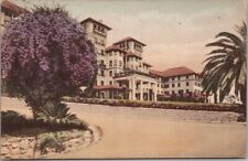 PASADENA, California Postcard RAYMOND HOTEL Front View / ALBERTYPE Hand-Colored picture