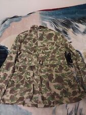  WWII US AIRBORNE PARATROOPER M1942  UNREINFORCED JUMP JACKET Camouflage  picture