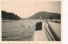 Photo Pk WWII Wehrmacht Soldiers Trip Okres Česka Lípa Hirschberg At Lake K1.85 picture