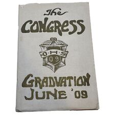 Olean NY High School The Congress June 1909 Magazine picture