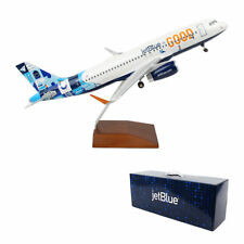 Skymarks Jetblue Airbus A320-200 For Good Hue Desk Display 1/100 Model Airplane picture