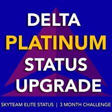 Delta Airlines Platinum Status Upgrade • 90 Day Challenge picture