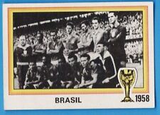 COMPLETE STICKER - PANINI -ARGENTINA 78 - WORLD CUP - N° 19 - EQUIPE DU BRESIL 1958 picture