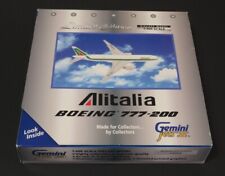 Gemini Jets Alitalia  B777-200. I-DISA. 1:400 Scale.  Rare. Brand New picture