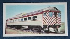Diesel Railcar  CPR DAYLINER    Vintage 1950's Colour Card  WC26 picture