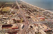 Myrtle Beach SC South Carolina Ocean Drive Aerial View 1950s Vtg Postcard C2 picture