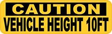 10in x 3in Vehicle Height 10FT Vinyl Sticker Car Truck Business Bumper Decal picture