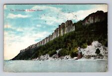 Hudson River NY-New York, The Palisades, Antique, Vintage c1913 Postcard picture