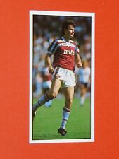 BARATT BASSETT CARD FOOTBALL 1986-1987 #10 STEVE HODGE ASTON VILLA VILLANS picture