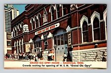 Nashville TN-Tennessee, Grand Ole Opry House, Antique, Vintage c1969 Postcard picture