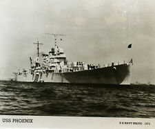 USS Phoenix in the Pacific Ocean OLD PHOTO picture