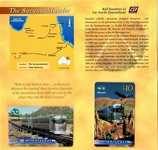 1996 Australia Pay-Tel The Savannahlander Set Of 2 Cards, Limited To 1500, VGC picture