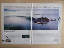 6/1993 PUB BELL HELICOPTER TEXTRON HELICOPTER BELL 230 206L-4 ORIGINAL AD picture