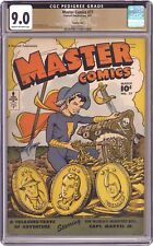 Master Comics #77 CGC 9.0 Crowley 1947 0083587017 picture