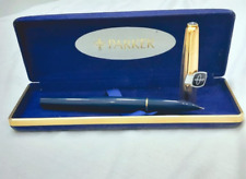 Vintage Parker 51 12k gold nib Fountain Pen Excellante Condition Teal Blue U.S.A picture