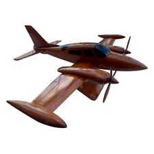 Cessna 310 Mahogany Wood Desktop Airplane Model picture